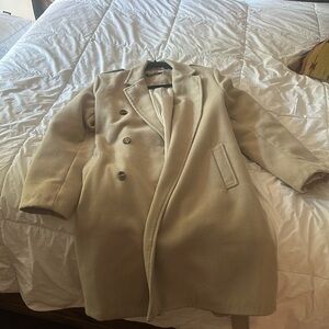 Beige peacoat/trench
